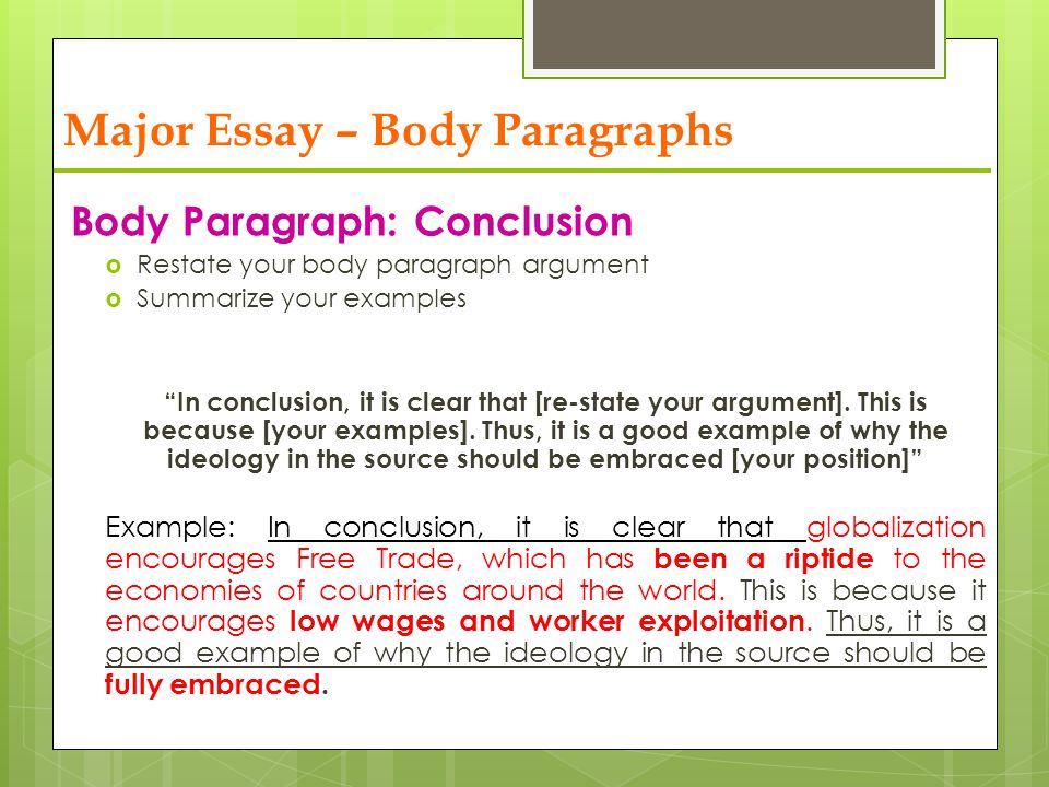 Paragraphs and Topic Sentences: Informational